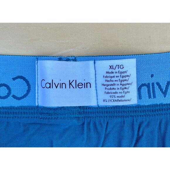 Calvin Klein‎ Men's Blue Spell Boxer Brief Underwear, Size XL - Picture 6 of 7